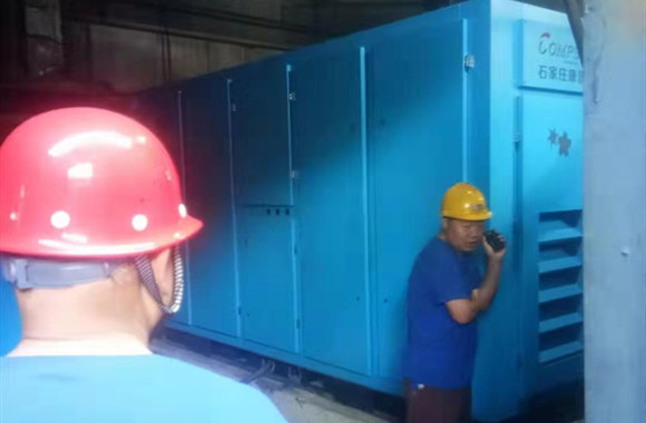 6KV一體式高壓軟起動器空壓機應用