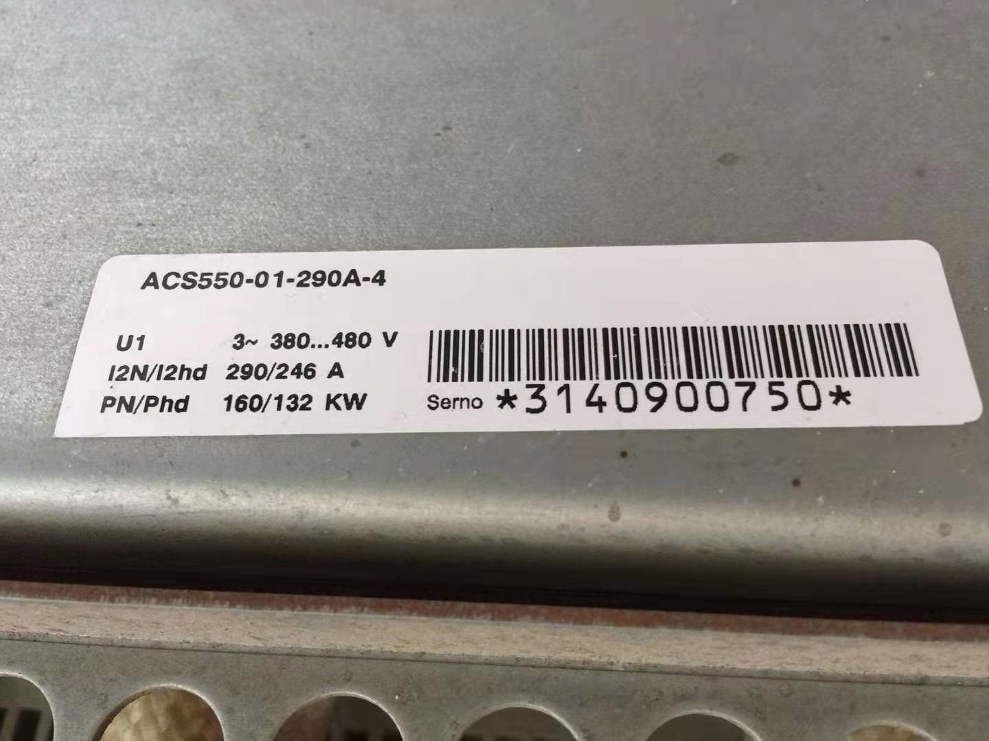 二手ABB變頻器160KW