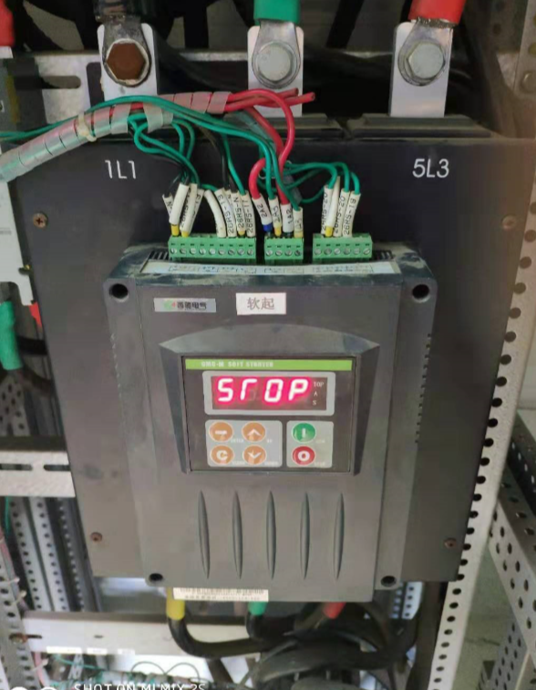 西馳軟啟動器STOP閃爍故障