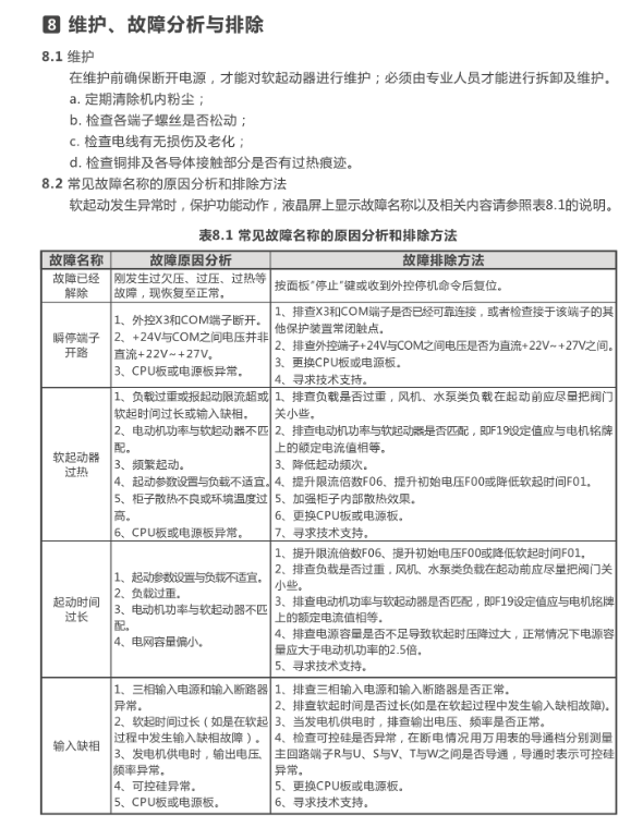 西安正泰NJR2軟啟動器維修