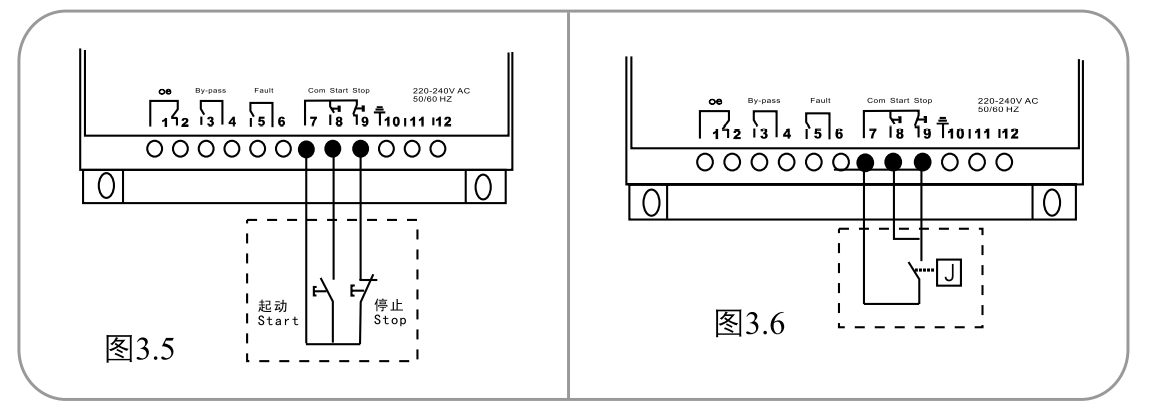 雷諾爾軟啟動器控制接線