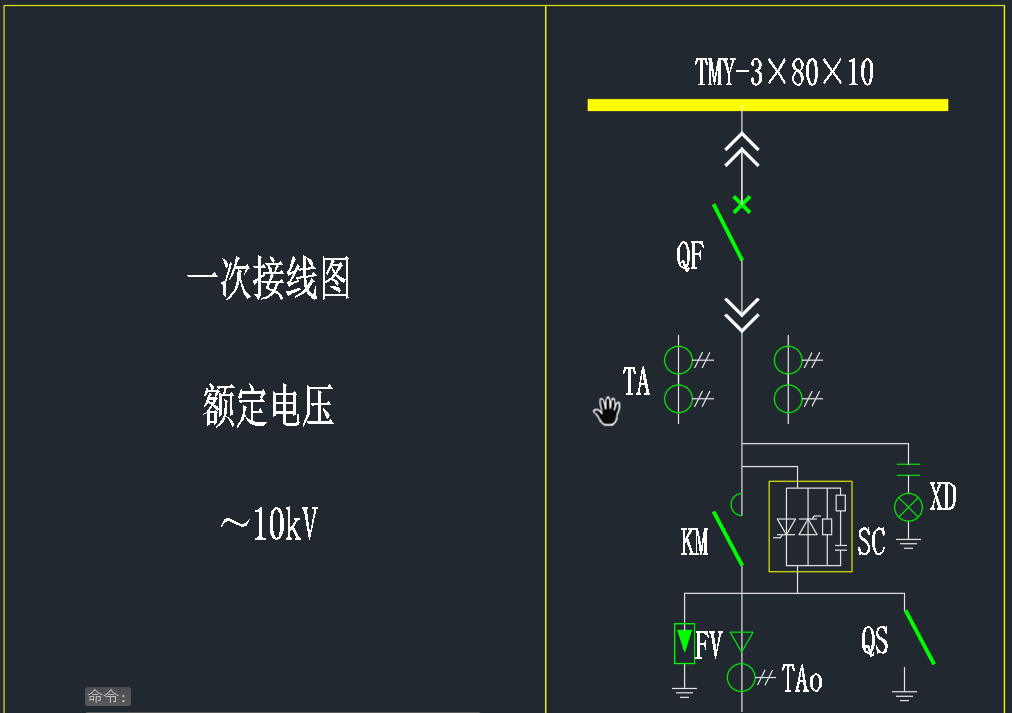 固態軟啟動器原理圖